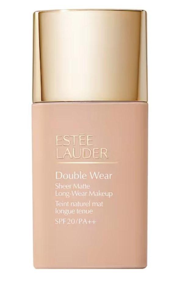 Estee Lauder Double Wear - Mat Bitişli Uzun Süre Kalıcı Fondöten SPF 20 2C2 Pale Almond - Image 1