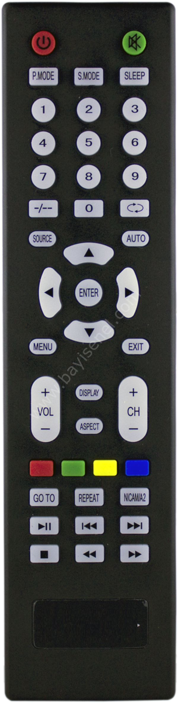 AWOX Uydu Alıcılı Led Televizyon Kumandası- Yeni Model - Image 1