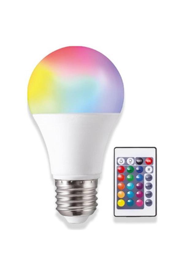 Avda Nanopro Led Kumandalı Ampul 10W 1100Lm 20.000 Saat Ömürlü Rgb Led Ampul - Image 1