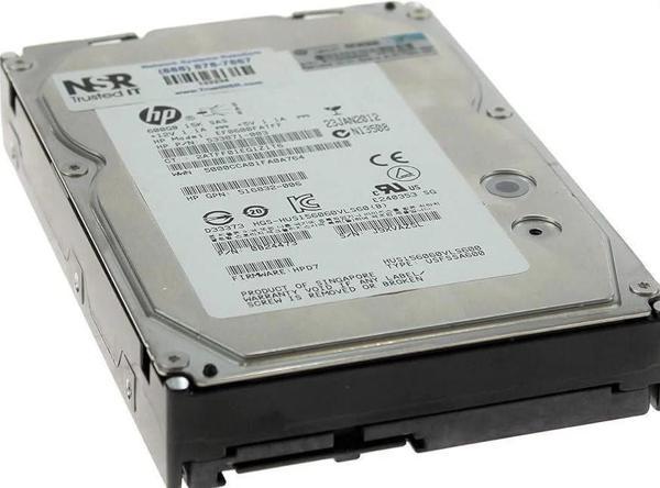 HP M6612 600GB 15K 6G SAS 3.5" Sunucu Harddisk 635330-001 - Image 1