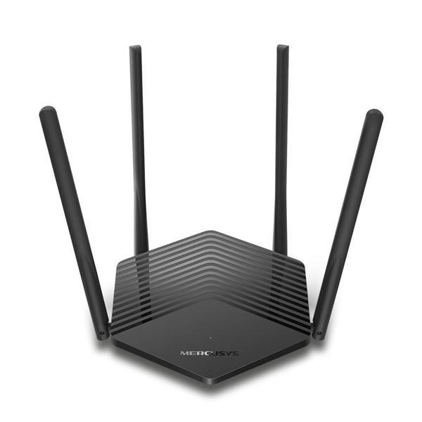 Mercusys MR60X Wi-Fi 6 Router | AX1500 Mbps Hız, Gigabit Port, Fiber Uyumlu, WPA3 Güvenlik, Mobil Uygulama ile Kurulum, VPN Desteği, MU-MIMO & Beamforming, Dual-Band - Image 1