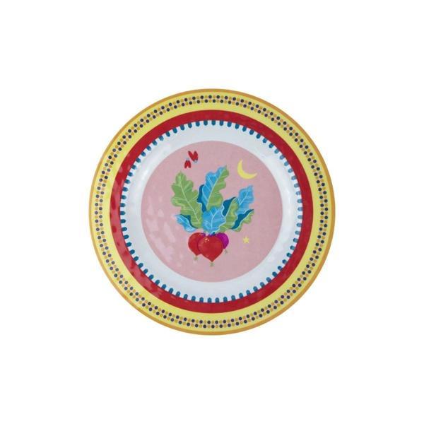 Baci Milano Mamma Mia 6lı Turp Desenli Yemek Tabağı 28cm - Image 1