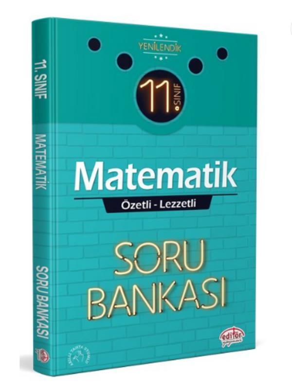 Editör Yayınevi 11. Sınıf Matematik Özetli Lezzetli Soru Bankası - Editör Yayınevi - Image 1