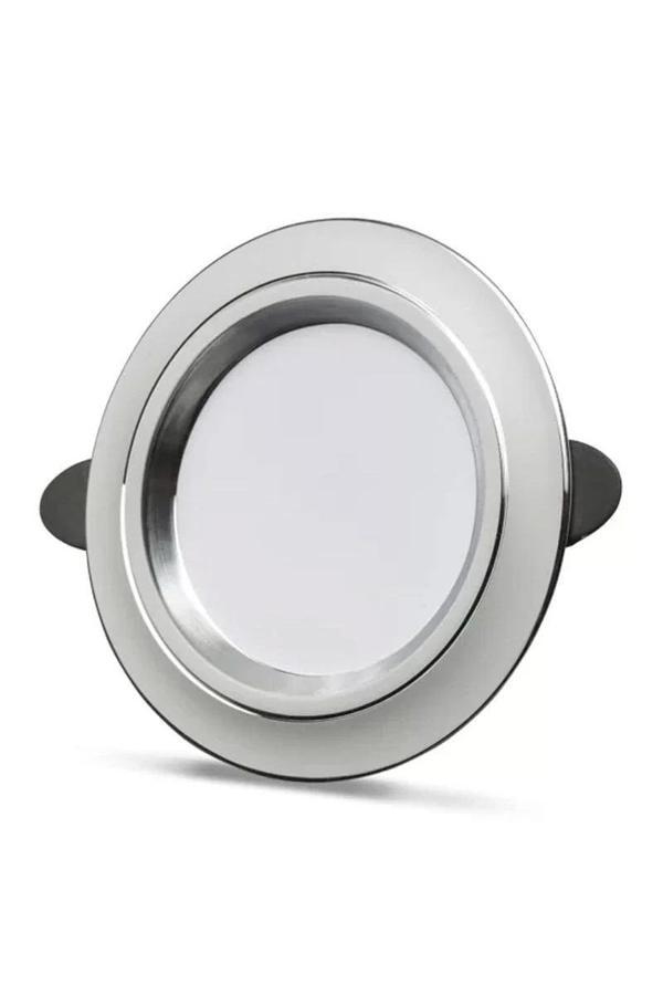 CATA 6W Zebra Beyaz-Krom 3 Renk Led Spot S. A. 6400+4000+3200K Sıva Altı - Image 1