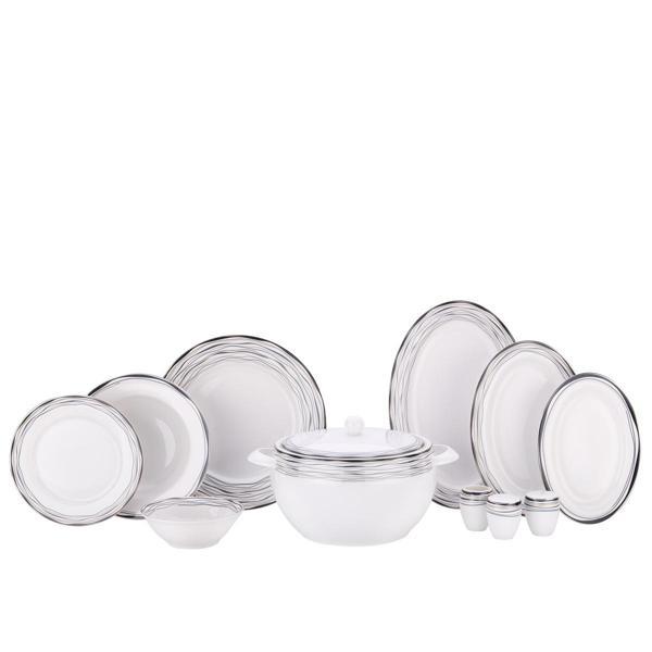 Korkmaz Perla Collection 60 Parça Yuvarlak Yemek Takımı A8360 - Image 1