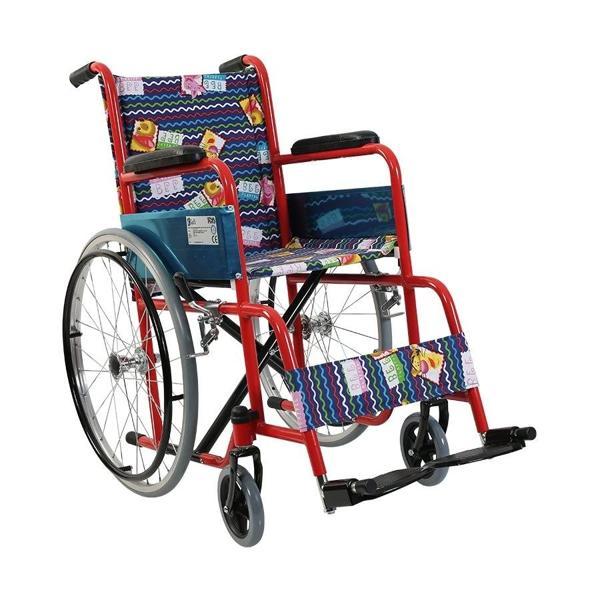 Golfi Pediatrik Tekerlekli Sandalye | Çelik Gövde, Katlanabilir Yapı, PVC Tekerlek G100C - Image 1