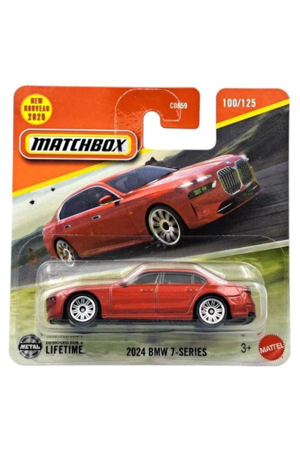 Matchbox - 2024 BMW 7-Series - Kırmızı (1/64) - Image 1
