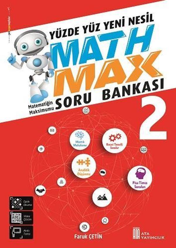 2. Sınıf Matematik Soru Bankası Math Max - İş Bankası Kültür Yayınları - Image 1