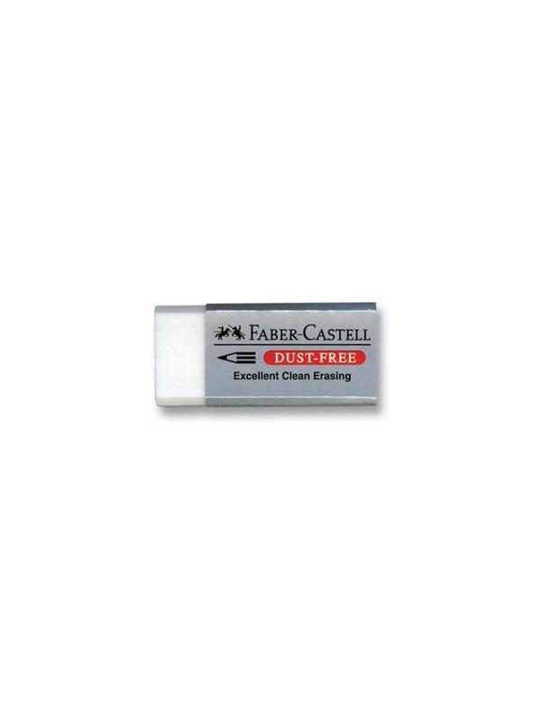Faber-Castell Öğrenci Silgisi Dust Free Beyaz 18 71 20 (20 Li Paket) - Image 1