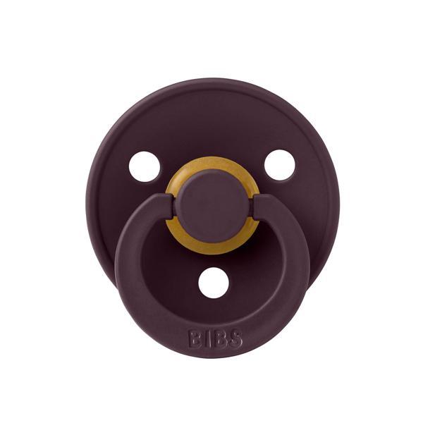 Bibs Colour Kauçuk Emzik - Plum 6-18 Ay - Image 1