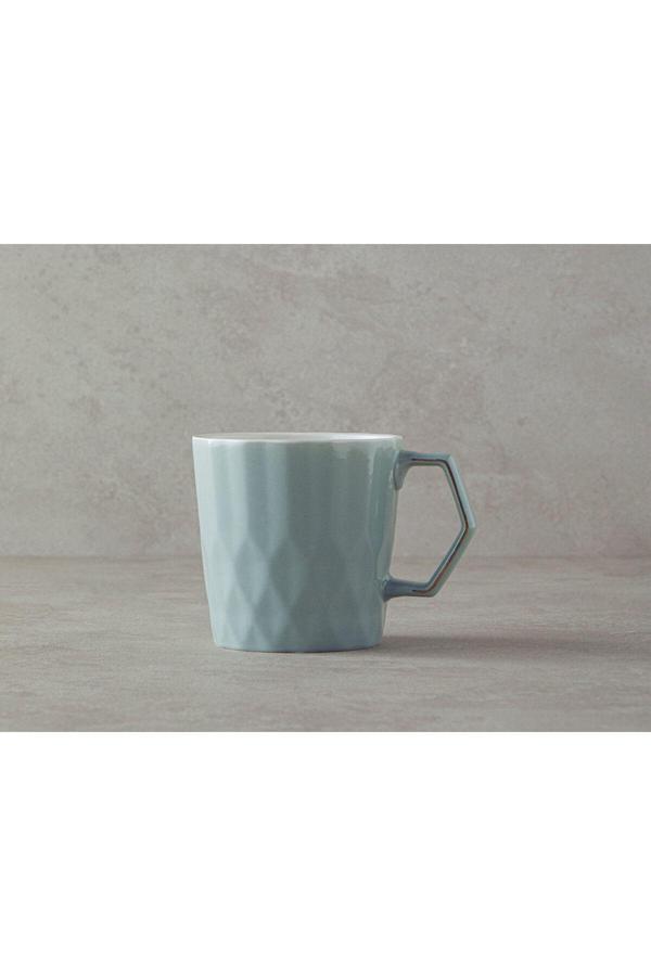 Hestia New Bone China Kupa 350 Ml Yeşil - Image 1