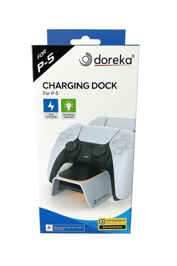 Doreka PS5 DualSense Şarj İstasyonu Playstation 5 Uyumlu Charging Station - TP5-0521E - Image 1