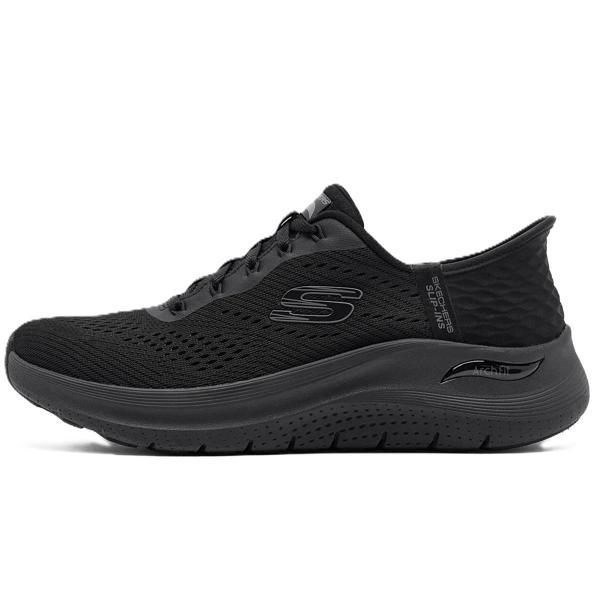 Skechers Arch Fit 2.0 Easy Chic Womens Sneaker Black Kadın Günlük Spor Ayakkabı Siyah - Image 1