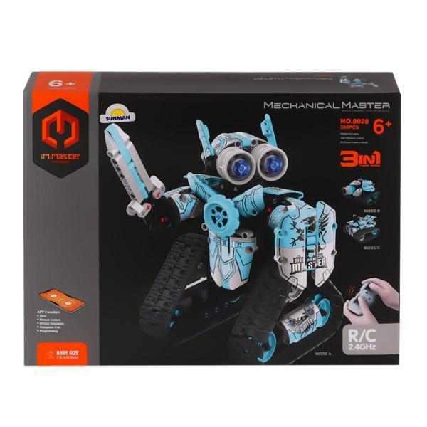8028 IMM Mekanik Master Kumandalı Robot Araba Blokları 3IN1  398 Parça - Image 1