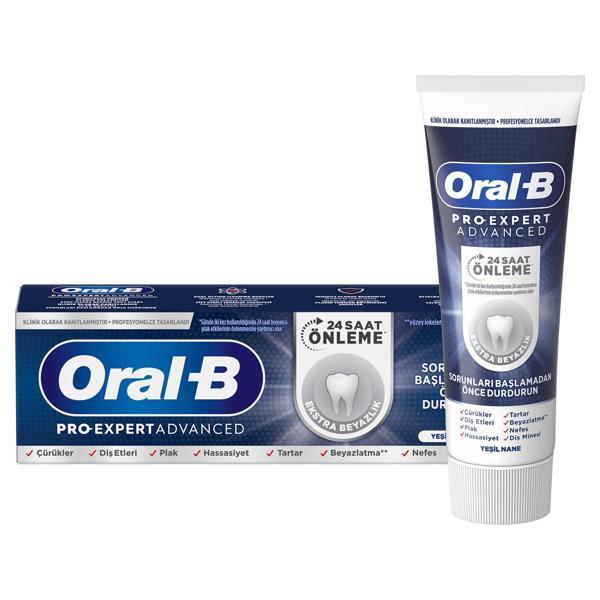 Oral-B Pro-Expert Advanced Ekstra Beyazlık Diş Macunu 75 Ml 4 Adet - Image 1