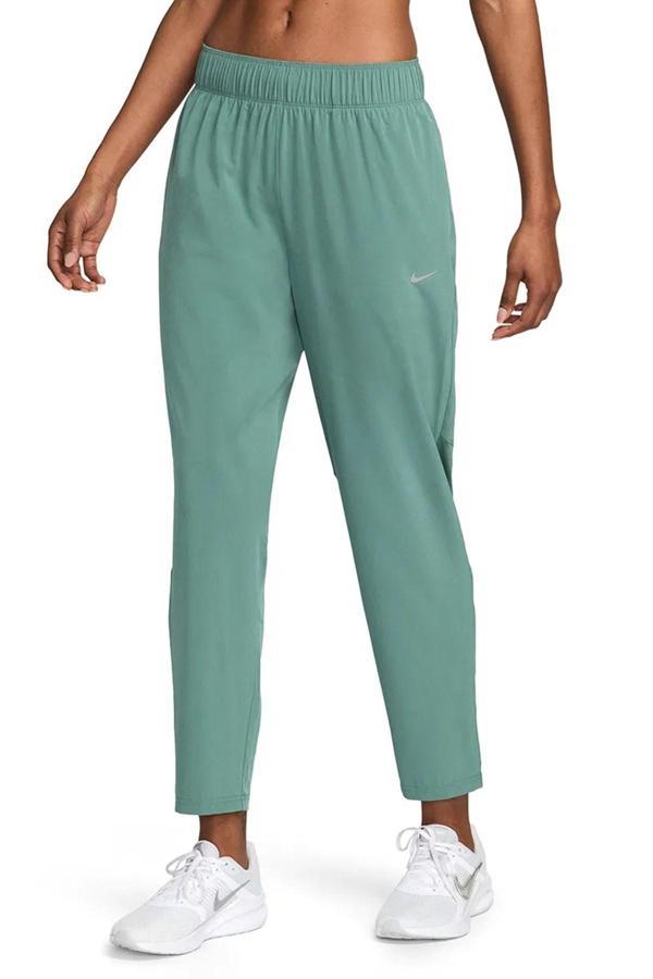 Nike Dri Fit Fast Mid Rise 7/8 Length Running Pant Kadın Reflektörlü Koşu Antrenman Eşofman Altı Yeşil - Image 1