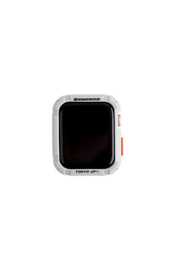 Skinarma Watch 7 Uyumlu 45Mm Skinarma Kurono Buzlu Tasarım Sert Pc Kasa Koruyucu Gri - Image 1
