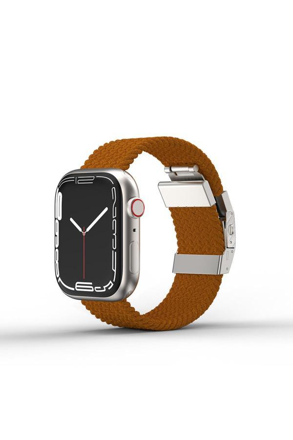 Amazingthing Watch 7 41Mm Amazingthing Titan Weave Örgü Sport Kordon Kahverengi - Image 1