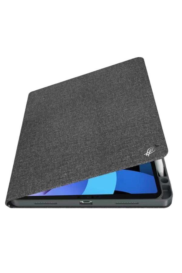 Raptic İpad Pro 12.9 2022 M2 Raptic Smartstyle Kalem Bölmeli Standlı Tablet Kılıf Siyah - Image 1