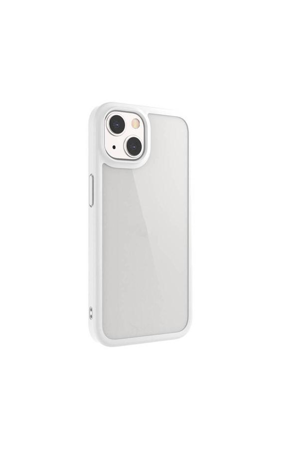 Switcheasy İphone 13 Uyumlu Kılıf Ultra İnce Şok Önleyicili Lisanslı Aero Plus Kapak Beyaz - Image 1
