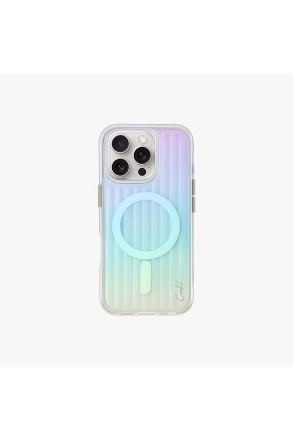 Coehl İphone 16 Pro Max Uyumlu Kılıf Magsafe Şarj Özellikli Renk Geçişli Linear Renkli - Image 1