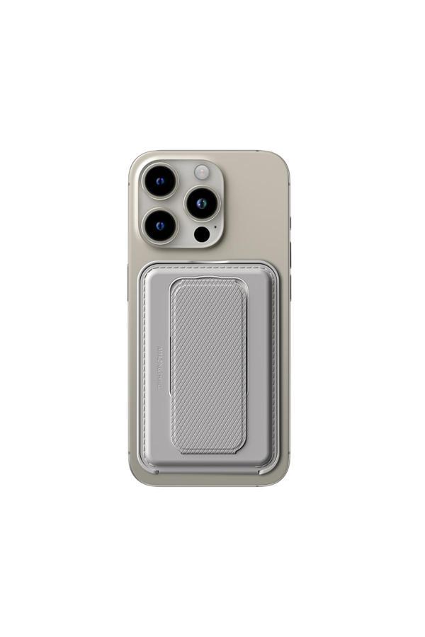 Amazingthing Glamour Link Fonksiyonel Çok Yönlü Grip Standlı Magnetik Kartlık Gri - Image 1