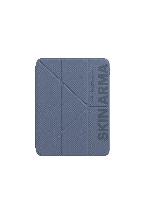 Skinarma İpad Air 11 2024 Uyumlu Kılıf Baskı Tasarımlı 360 Tam Koruma Standlı Gamma Kılıf Açık Mavi - Image 1
