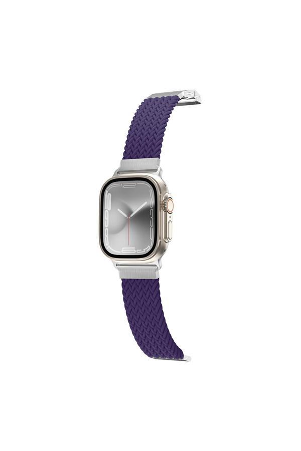Amazingthing Watch 10 46Mm Amazingthing Titan Weave 2.Seri Sport Örgü Kordon Mor - Image 1