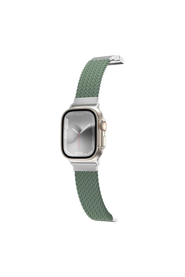 Amazingthing Watch 7 45Mm Amazingthing Titan Weave 2.Seri Sport Örgü Kordon Koyu Yeşil - Image 1