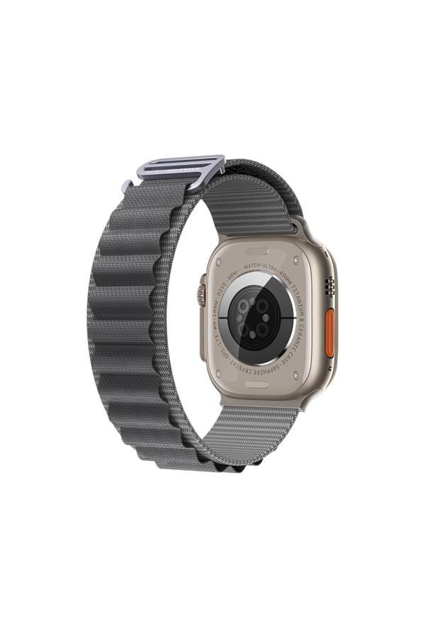 Amazingthing Watch Ultra 49Mm Amazingthing Titan Spor Hasır Kordon Gri - Image 1