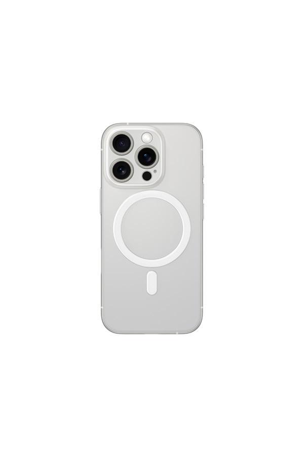 Amazingthing İphone 16 Pro Max Kılıf Magsafe Şarj Özellikli Minimal Air Serisi Kapak Şeffaf - Image 1