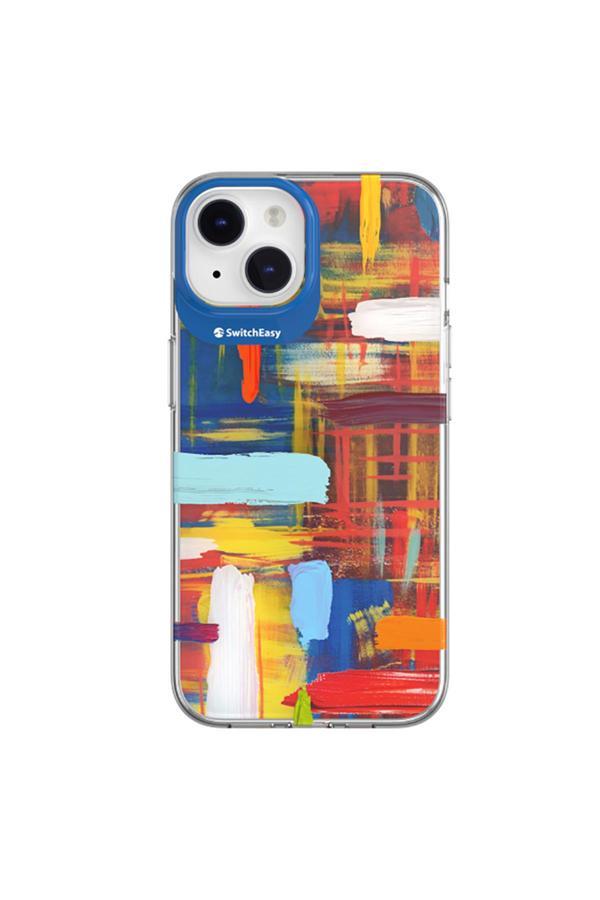 Switcheasy İphone 14 Uyumlu Kılıf Çift Imd Baskılı Lisanslı Artist Impasto Kapak Colourful - Image 1