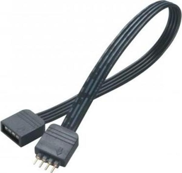AKASA AK-CBLD01-20BK Şerit 20cm Uzatma Kablosu RGB LED - Image 1