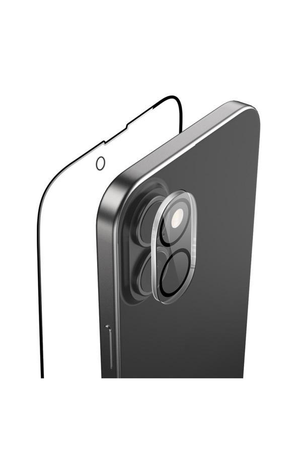 Raptic İphone 16 Plus Raptic Temperli Ekran Ve Lens Koruyucu 2'Li Set - Image 1