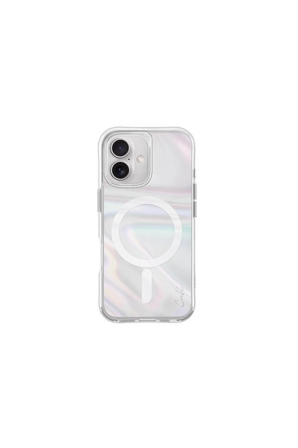 Coehl İphone 16 Kılıf Hologramlı Parlak Yüzey Magsafe Şarj Özellikli Coehl Savon Premium Kılıf - Image 1