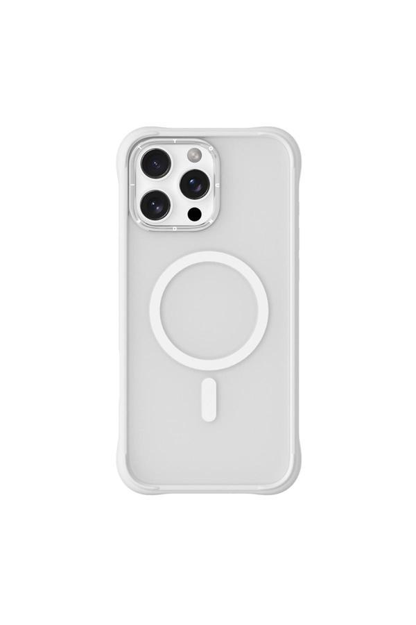 Youngkit İphone 16 Pro Kılıf Magsafe Şarj Özellikli Airbagli Youngkit Dynamic 2 Serisi Kapak Beyaz - Image 1
