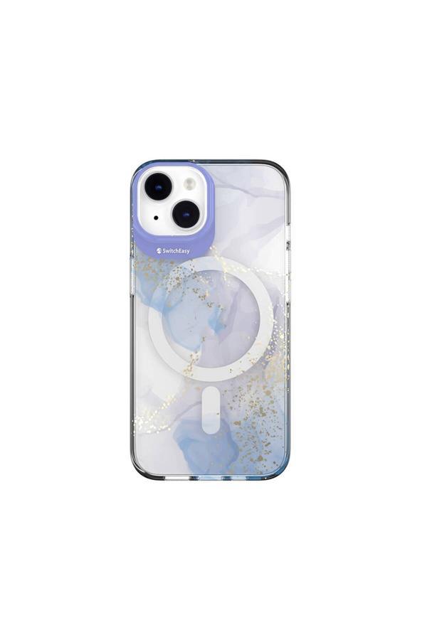 Switcheasy İphone 14 Uyumlu Kılıf Magsafe Şarj Özellikli Çift Imd Baskılı Lisanslı Switcheasy Artist-M Veil Mor - Image 1