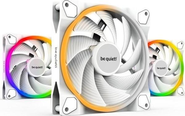 Be Quiet! Light Wings White 140mm PWM  Premium ARGB Kasa Fanı  4-Pin 3lü Paket - BL103 - Image 1