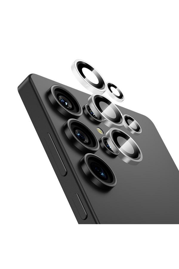Benks Galaxy S25 Ultra Kamera Lens Koruyucu Benks Glass Warrior Kolay Uygulama Aparatlı Şeffaf - Image 1