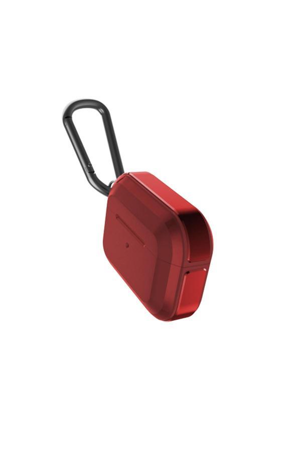 Raptic Airpods Pro Raptic Trek Serisi Askı Aparatlı Kulaklık Kılıfı Kırmızı - Image 1