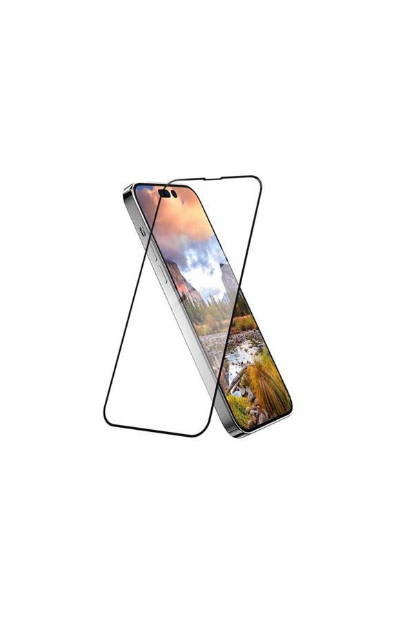 Switcheasy İphone 14 Pro Max Uyumlu Oleofobik Temperli Ekran Koruyucu Ultra Hd Lisanslı Vetro 9H - Image 1