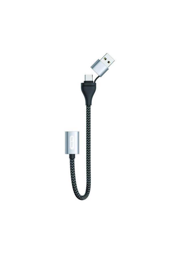 Go-Des Go Des Gd-Uc316 2 In 1 Type-C Ve Usb Arayüzlü Otg Kablo Renk Siya - Image 1
