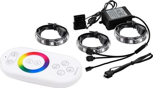 DEEP COOL RGB380-LED UZAKTAN KUMANDALI LED ISIK 12V DC,  4 PIN D KONNEKTOR - Image 1