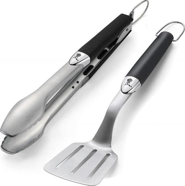 Weber 6645 Mangal Maşası ve Spatulası 2'li Seti - Image 1