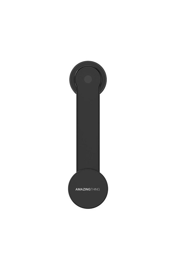 Amazingthing Explorer Pro Mag Magnetik Bükülebilen Eğimli Ve Düz Zemin Araç Telefon Tutucu Siyah - Image 1