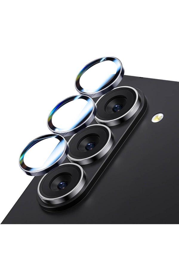 Benks Galaxy Z Fold 6 Uyumlu Kamera Lens Koruyucu Benks King Kong Gümüş - Image 1