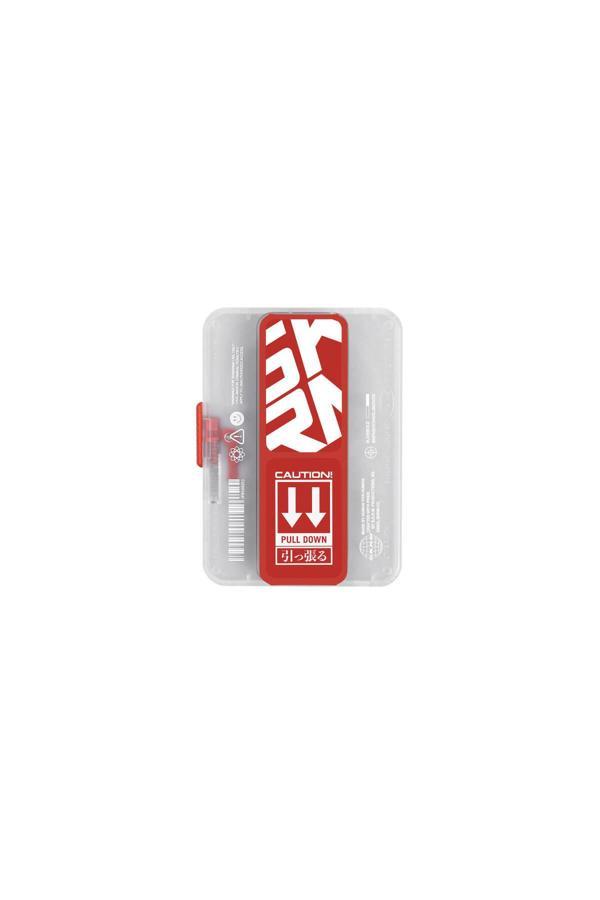 Skinarma Phaze Magsafe Özellikli Buton Tasarımlı Kavrama Standlı Kartlık Kırmızı - Image 1
