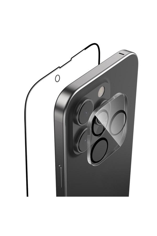 Raptic İphone 16 Pro Max Raptic Temperli Ekran Ve Lens Koruyucu 2'Li Set - Image 1