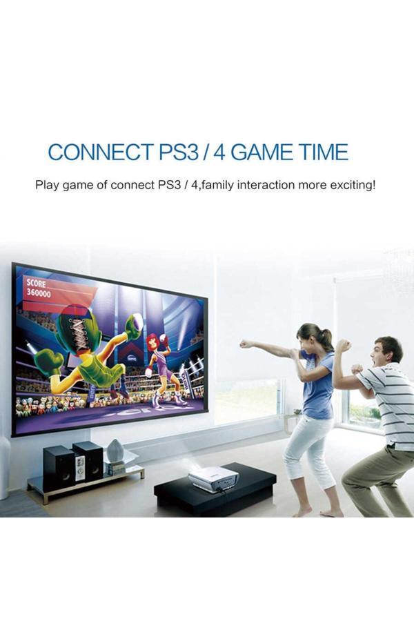 Qgeem Qg-Av13 4K Hdmı Kablo 50 Cm Hdmı 1.4 Görüntü Aktarım Kablosu - Image 1