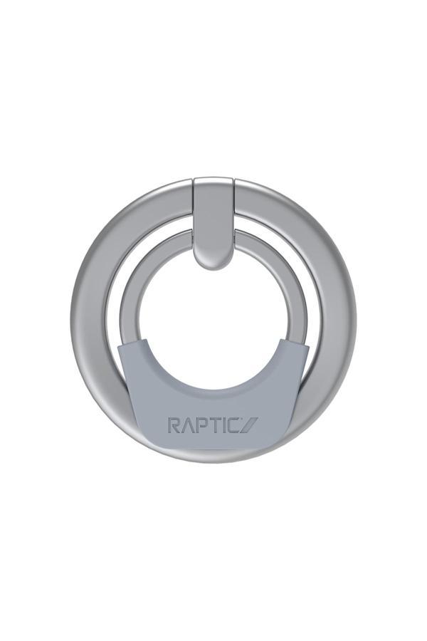 Raptic Magnetik Özellikli 360 Derece Dönebilen Parmak Ring Stand Gümüş - Image 1